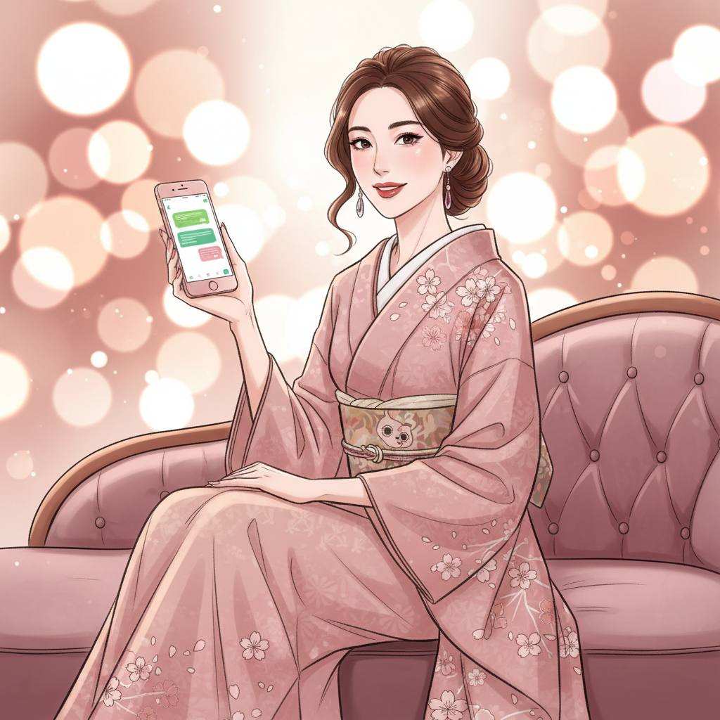 ちょこLINEで営業LINEを作成する様子